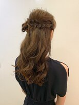 パティオン(PATIONN)&nbsp;キメ過ぎない大人ロングで作るお洒落ハーフアップアレンジ☆