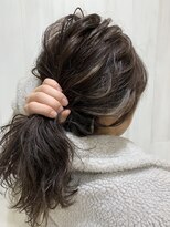 オーロ 西大寺店(ORO)&nbsp;バックシルエット【アッシュブラウン】