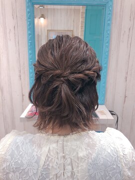 ノアエクレ 銀座(noah ecle) *シンプルハーフアップ*