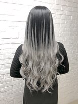 ヘアーエクステンド エフ 渋谷(f)&nbsp;ダークグレーグラデーション