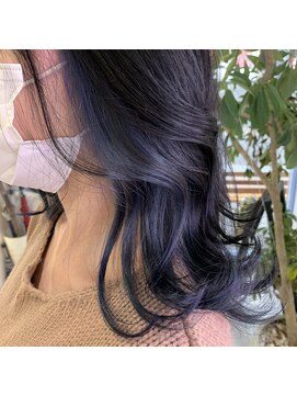 シダ(sida) インナーカラー「パープル」