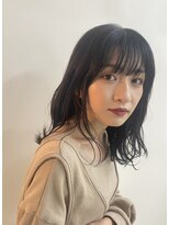 ラナヘアーサロン ホシガオカ(Lana hair salon HOSHIGAOKA) ミディアムスタイル
