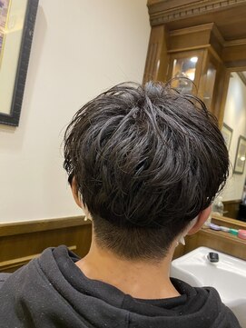 ヒロギンザバーバーショップ 神楽坂店(HIRO GINZA BARBER SHOP) 王道ゆるふわパーマ
