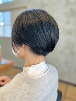 ポルム パプリカ(polum paprika)&nbsp;大人ツヤ髪黒髪暗髪ナチュラルまるみショート20代30代40代