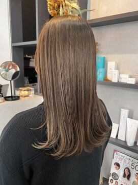 シエン(CIEN) 髪質改善/ワンカール/セミロング/大人かわいい/インナーカラー