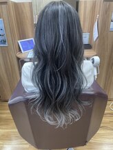 ヘアメイク プラウド(hair make PROUD) 白髪ぼかしハイライトカラー/グレージュアッシュ/30代40代50代