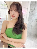 ルームバイシー 新宿(Loom. by Sea)&nbsp;韓国風前髪×レイヤーカット【髪質改善/新宿/レイヤーカット】