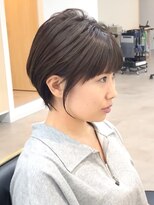 トト 船橋店(toto.)&nbsp;黒髪/グレーベージュ/レイヤーロング/前髪パーマ[西船橋/津田沼]