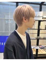 トレス(TRESS)&nbsp;メンズマッシュ！2ブリーチ透明感ペールパープル◎