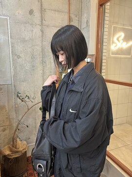 ノイ(noii) bob/前下がり/アッシュカラー/ボブ