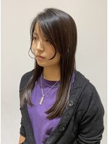 サラ 新宮店(SARA) 【福岡新宮】ストレートロングレイヤースタイル 20代 30代 40代