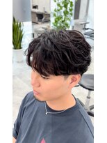 オム ブランシェ(HOMME BLANCHE’)&nbsp;【Ryo】韓流フェザーリバースコンマバング