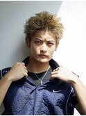 ツイストピンパーマショート