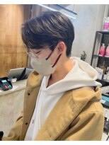 ロマリア(Lomalia) 【Lomalia表参道】乾かすだけでキマる髪/メンズセンターパート