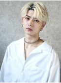 ツーブロハイトーン韓流センターパート