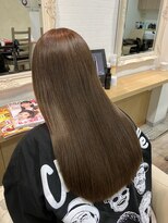 クルーブルー (CouLeur blue) ツヤツヤブラウンアッシュカラー