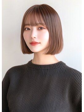 ライズ ネックス ザ サロン 渋谷(LIZE nex the salon) タッセルボブ［＃渋谷駅＃韓国＃髪質改善］