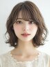 【平日3名限定クーポン♪♪】 透明感カラー＋似合わせカット￥7980