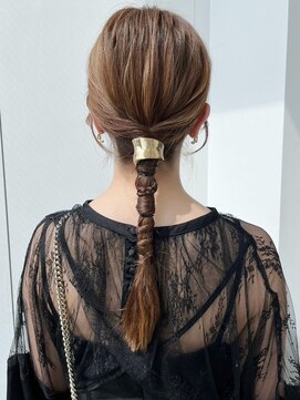 ロンド ボーイ 表参道(Lond BOY) メルティカラー×韓国ヘアセット/ヘアアレンジ[表参道]