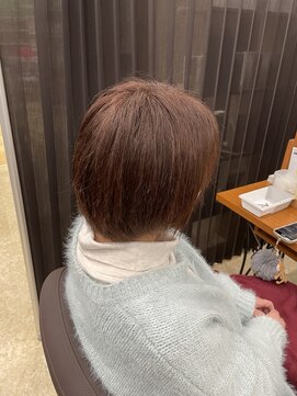 ブレス ザモール郡山店 ピンクブラウンカラー