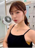 レイヤー/ネビージュ/韓国ヘア/イメチェン/縮毛矯正/中野/