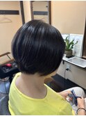 グラデーションボブスタイル