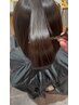 人気MENU☆酸性ストレート＋カット￥19800