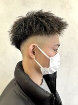 ルースト 西院店(ROOST)&nbsp;ツイストパーマ/アップバング/フェード