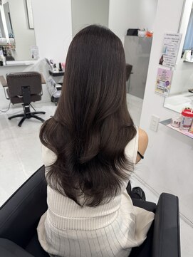 ハピネス 梅田茶屋町店(HAPPINESS) 韓国ヘア/レイヤー/顔周りカット/ブリーチなしカラー/髪質改善