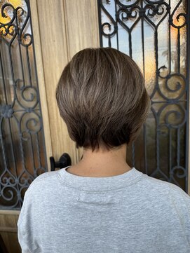 チョコレート(chocolate) 髪質改善大人可愛い20代30代40代50代ショートボブ