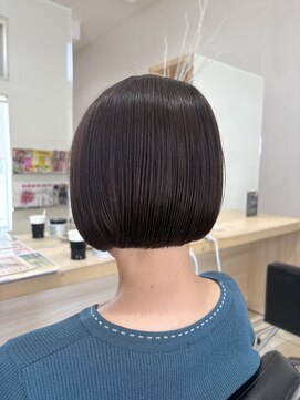 サラ 新宮店(SARA) 【新宮古賀】ボブ×髪質改善～つるりんちょ～30代40代50代