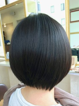 リコント(Re:cont) アイロン・ブラシ未使用！ハンドドライのみで完成した大人ボブ◎