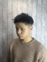 ビューティドレッセヤマノ 池袋パルコ(Beauty Dresse YAMANO)&nbsp;メンズツーブロック刈り上げ　アップバング