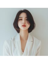 e.m.a プレミアムビューティーサロン 栄駅店(e.m.a PREMIUM BEAUTY SALON)&nbsp;ハンサムボブ/ボブ/イメチェン/髪型