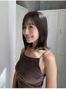 ナナローネス(nana loness) ぷつっとボブ/ボブ/ベージュ/ベージュカラー