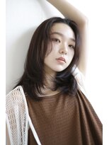 メルカ 天王寺(melca.)&nbsp;レイヤーカット/ロングヘア/顔まわりカット/似合わせカット