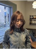 ハッシュカットデザインカラー