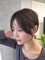ラフィット 下大利店(lafit)&nbsp;顔まわりレイヤー/かじ/小顔／サイドバング