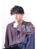 リメル 奥沢自由が丘店(Remel) スーツ短髪ツーブロック束感パーママッシュ黒髪ナチュラル