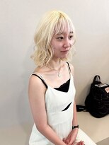 エトレ(etore)&nbsp;ケアブリーチ/ハイトーン/ホワイト/ゆるふわミディアム