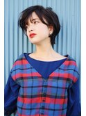 【LINDA 野崎絢】脱力系ウェーブ　うざバング　エアリーショート