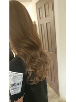 ベルコフレ 玉造店(Belle Coffret)&nbsp;【ベルコフレ】横岳知華　ロングヘア　ベージュ