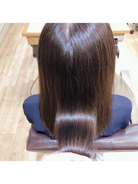 グラスヘア(Grous hair) 極艶♪大人女性の為の美髪縮毛矯正【Grous hair錦糸町】