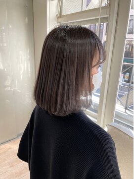 ループ(LOOP) ラベンダーグラデーション/ミディアムボブ