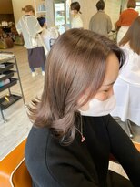 ミニム ヘアー(minim hair)&nbsp;【minim×岩田】ミルクティーベージュ！