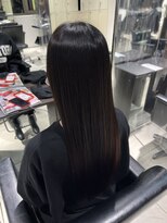【艶髪縮毛矯正】クセ毛カバー艶髪ストレート