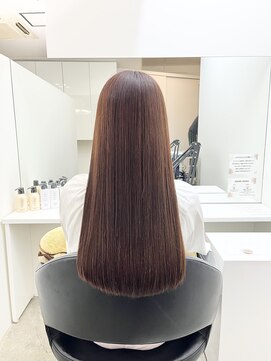 イレス 札幌駅南店(IRESU) 大人ガーリーチョコレートプリカールモードヘアハイライト
