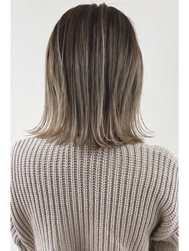 ラフィスヘアーヴィレ 福山店(La fith hair wille) 【La fith】結べるボブ×グラデーションカラー