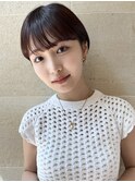 ショート/小顔ショート/ショートボブ/顔周りカット/銀座一丁目