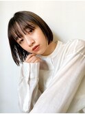暗めカラー/グランマッシュ/デザインカラー/レイヤーカット/千葉